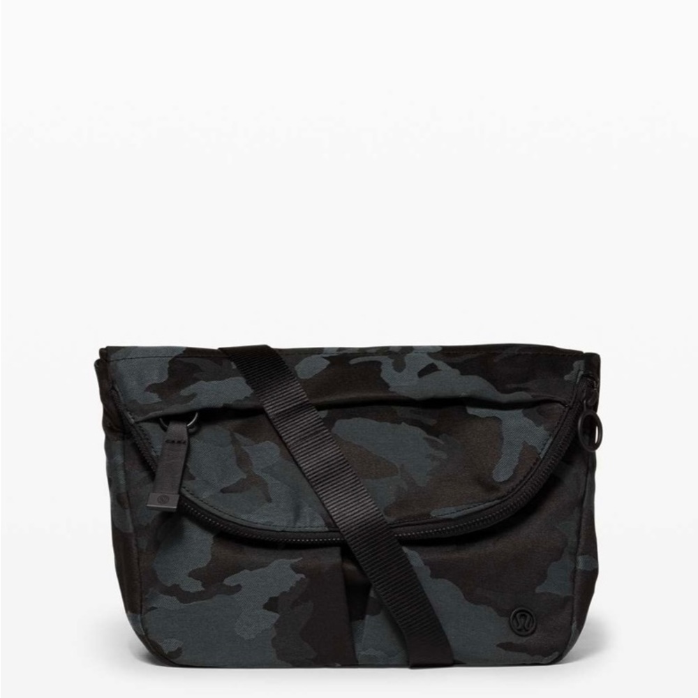 Lululemon All Night Festival Bag *5L Jacquard Camo Cotton Obsidian / Black